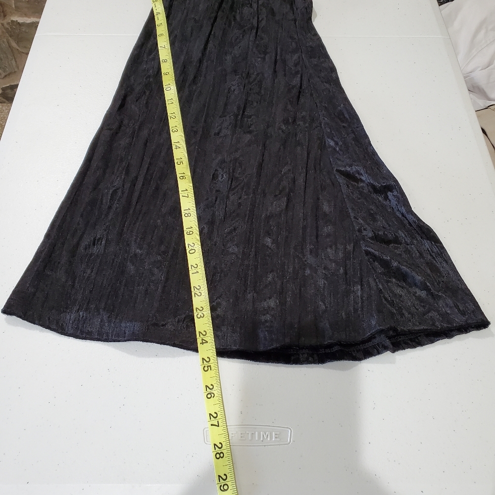 Rave Wide leg Velvet Capris sz sm - Picture 4 of 7